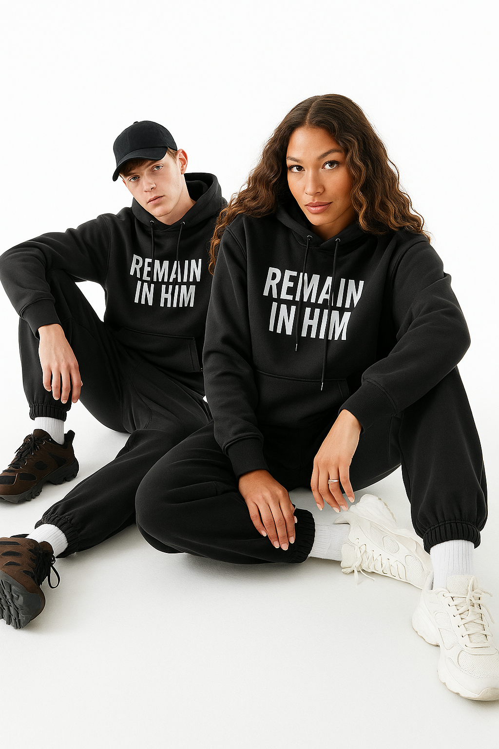 REMAIN IN HIM | Faith Hoodie | WRH Apparel