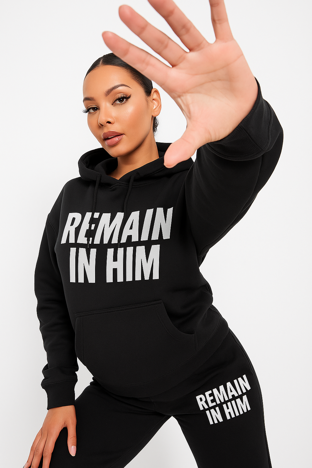 REMAIN IN HIM | Faith Hoodie | WRH Apparel