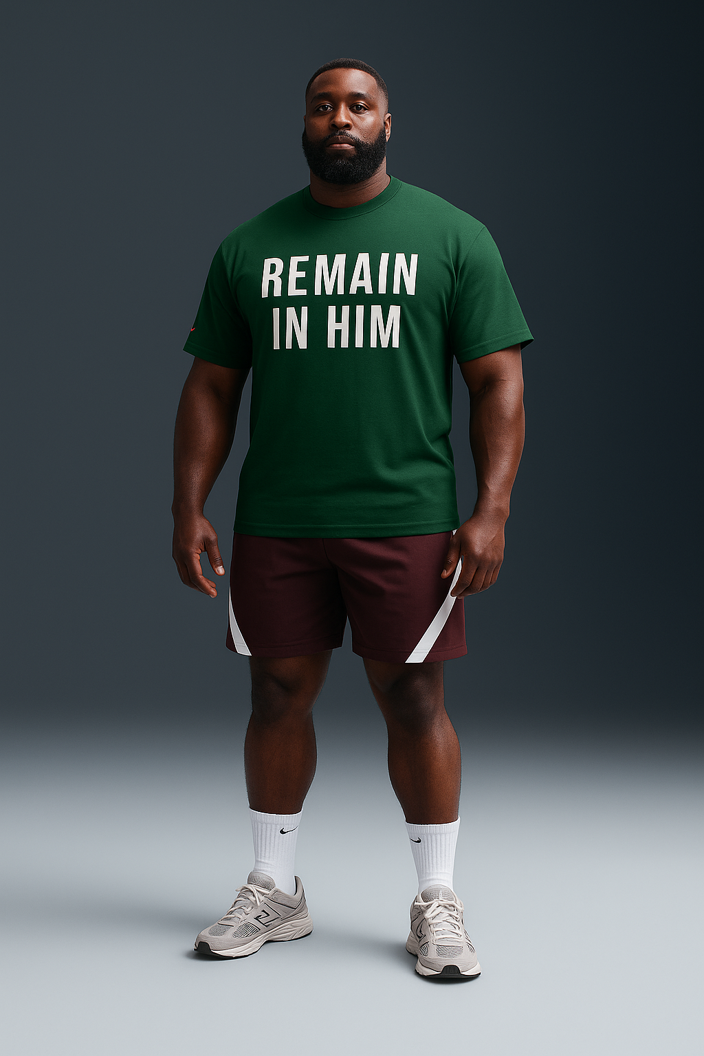 REMAIN IN HIM | Christian Faith Tee | WRH Streetwear