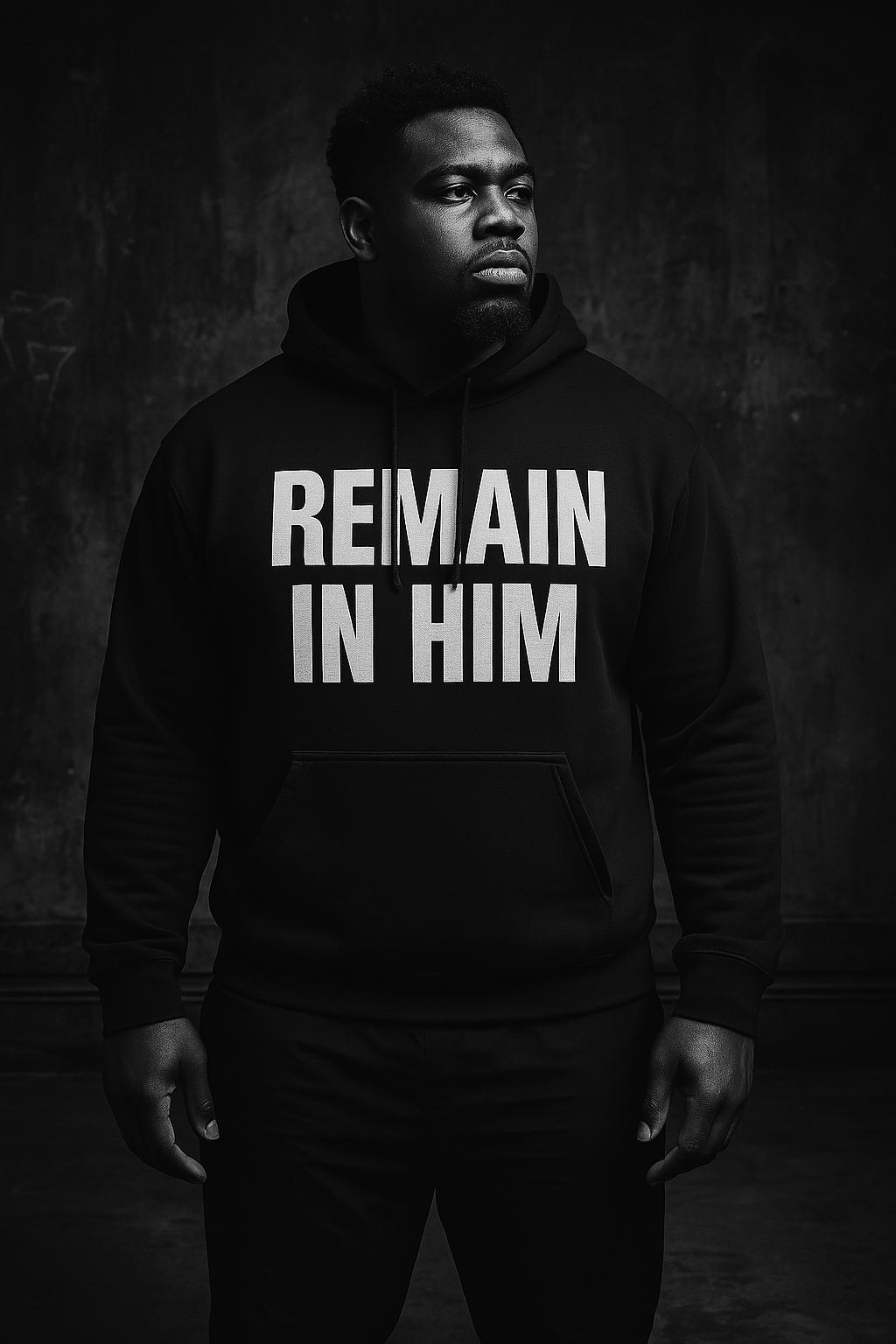 REMAIN IN HIM | Faith Hoodie | WRH Apparel