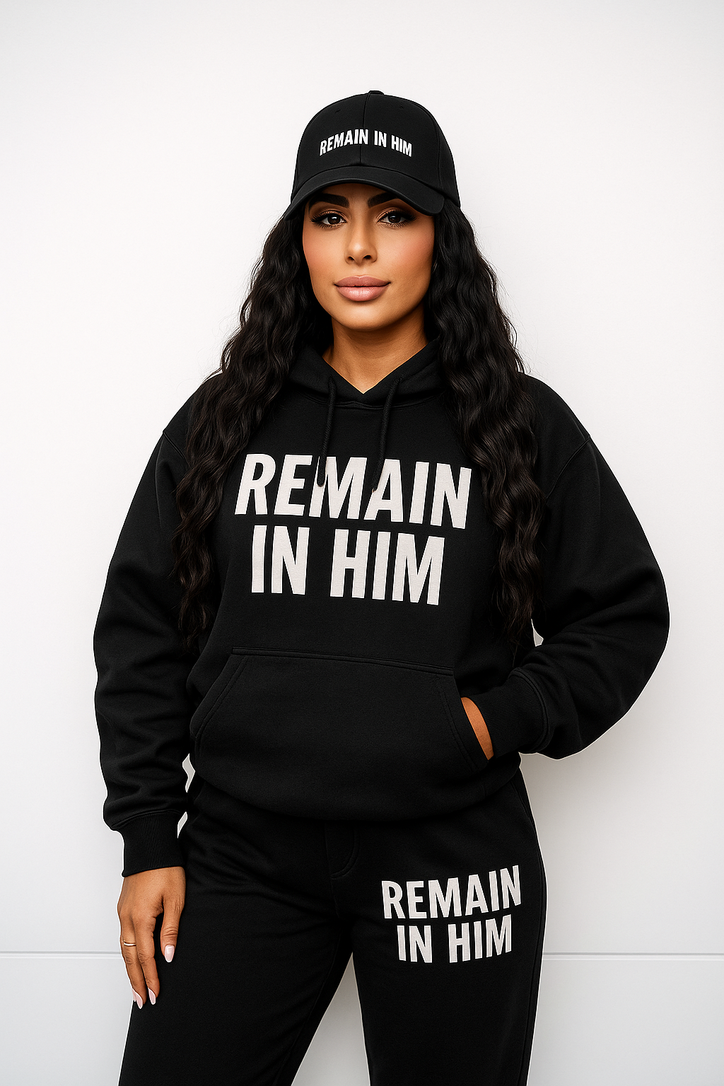 REMAIN IN HIM | Faith Hoodie | WRH Apparel