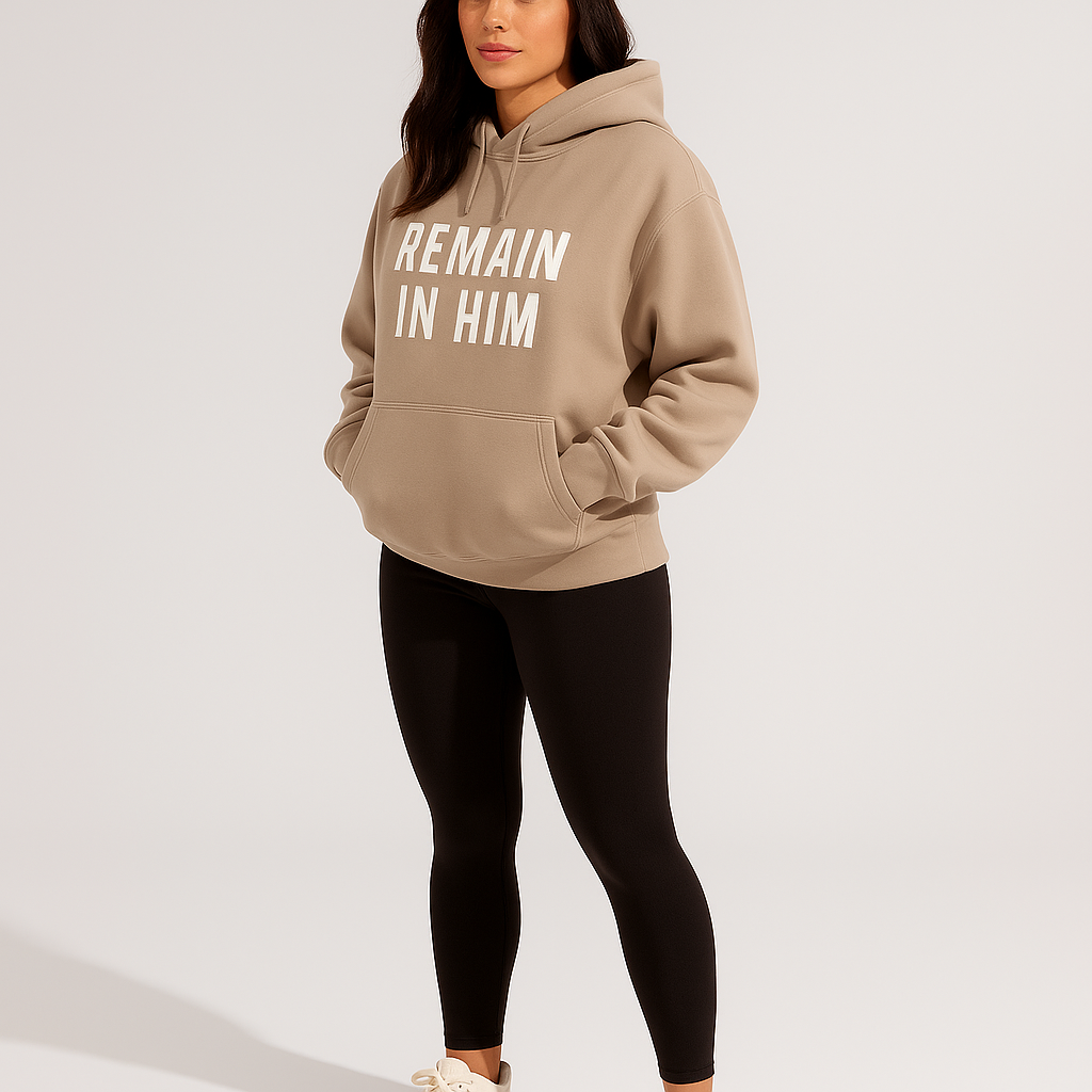 REMAIN IN HIM | Faith Hoodie | WRH Apparel