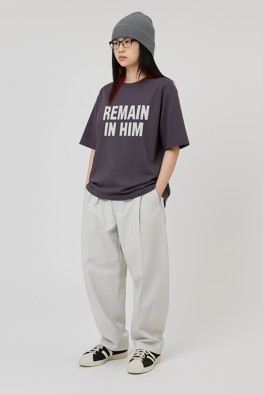 REMAIN IN HIM | Christian Faith Tee | WRH Streetwear