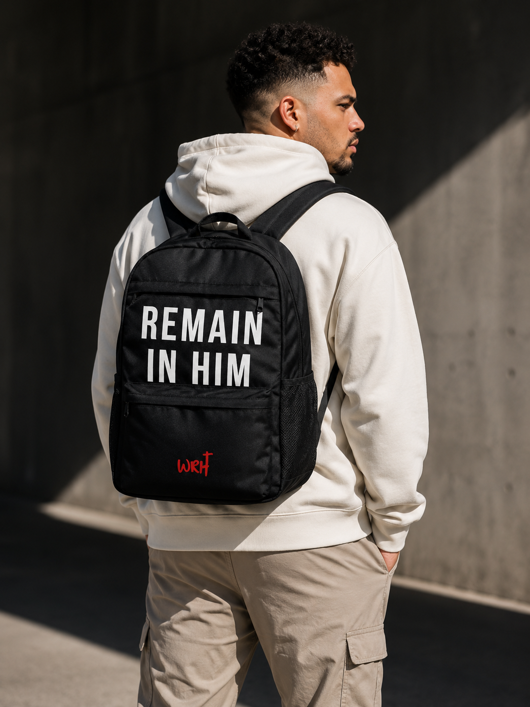 REMAIN IN HIM™ Christian Backpack