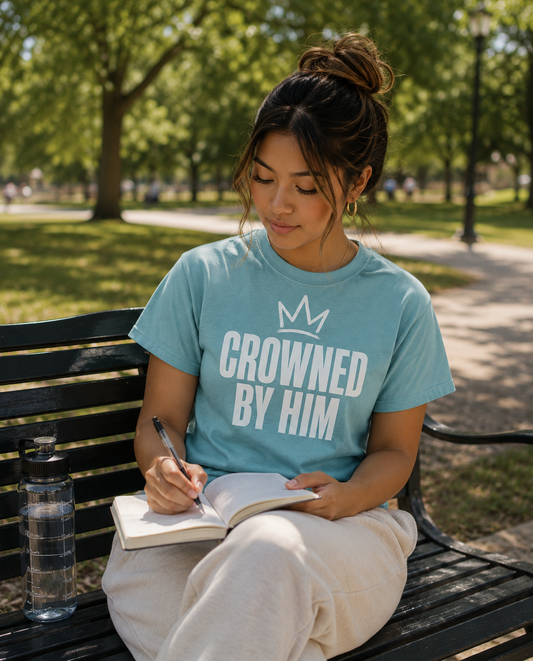 CROWNED BY HIM™ Women's Christian T-Shirt