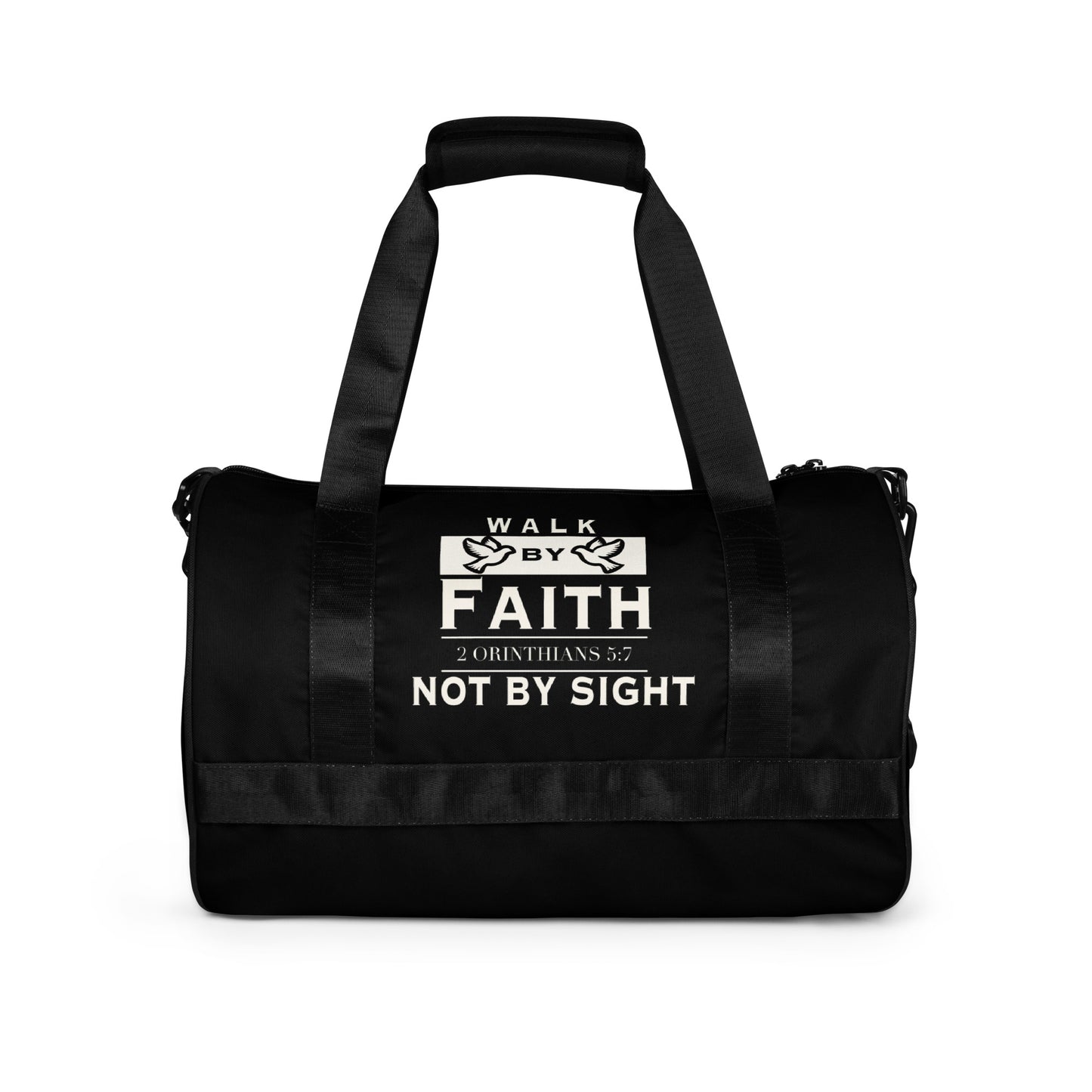 Walk by Faith gym bag