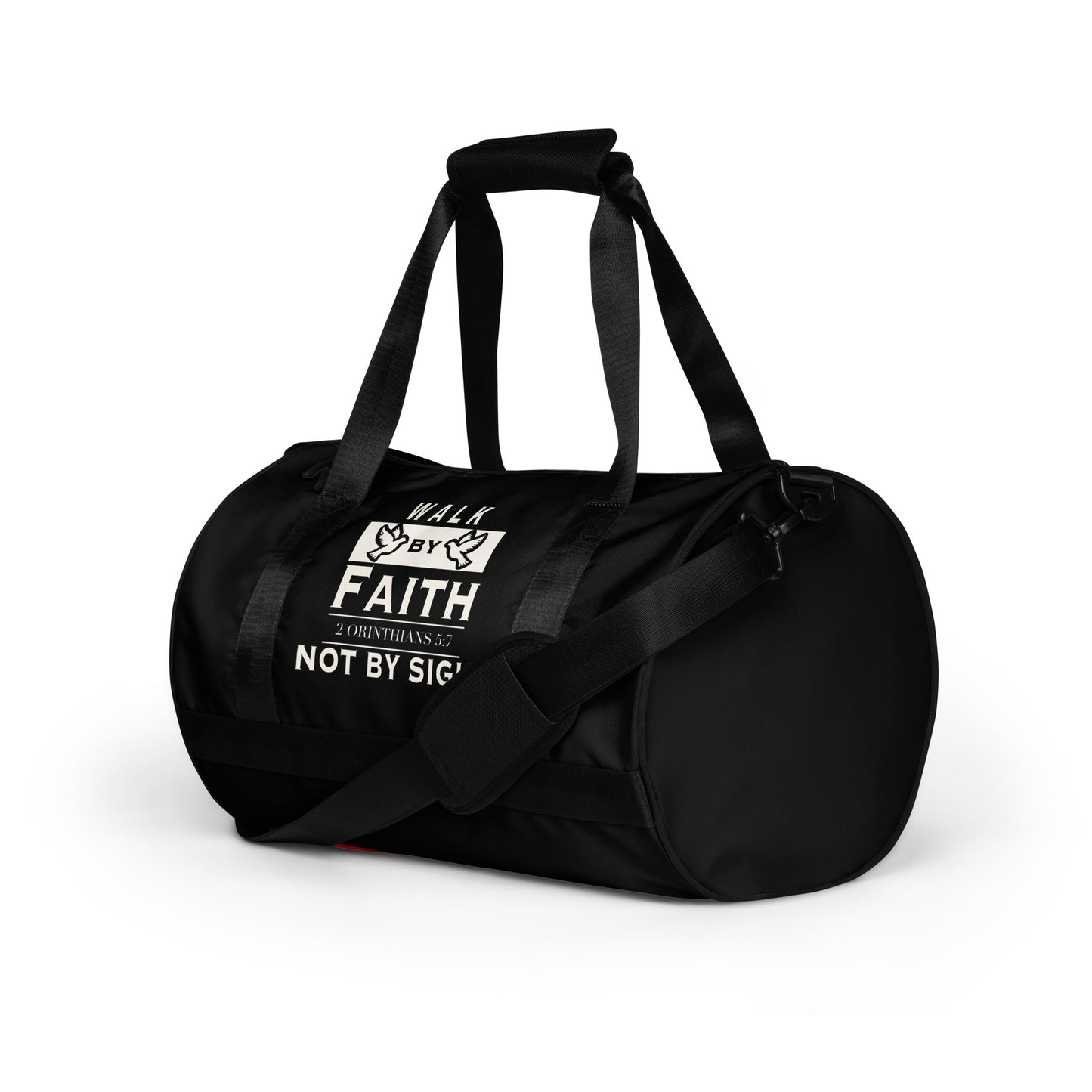 Walk by Faith gym bag