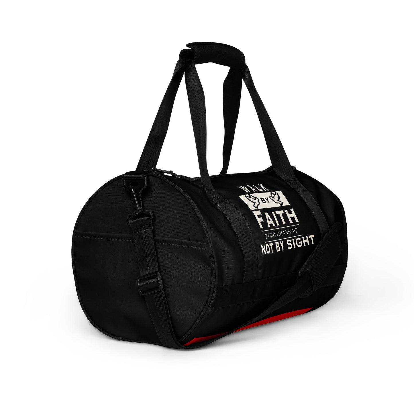 Walk by Faith gym bag