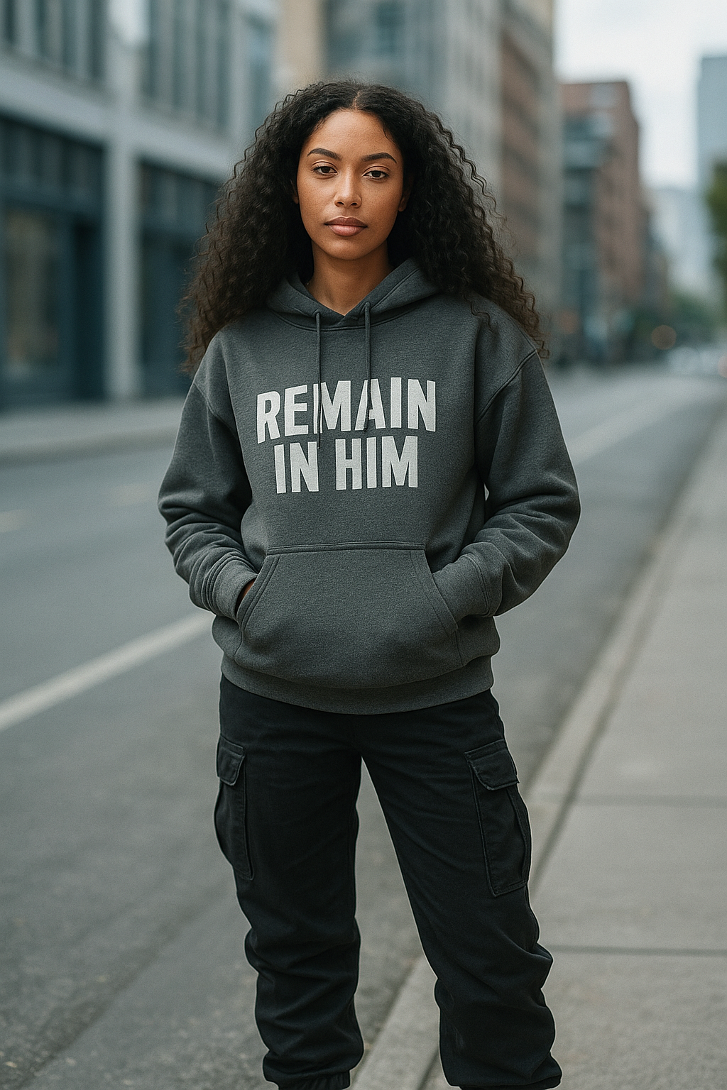 REMAIN IN HIM | Faith Hoodie | WRH Apparel