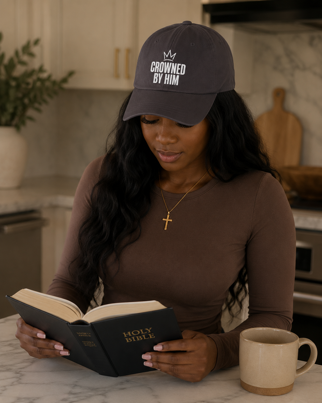 CROWNED BY HIM™ Christian Women's Hat