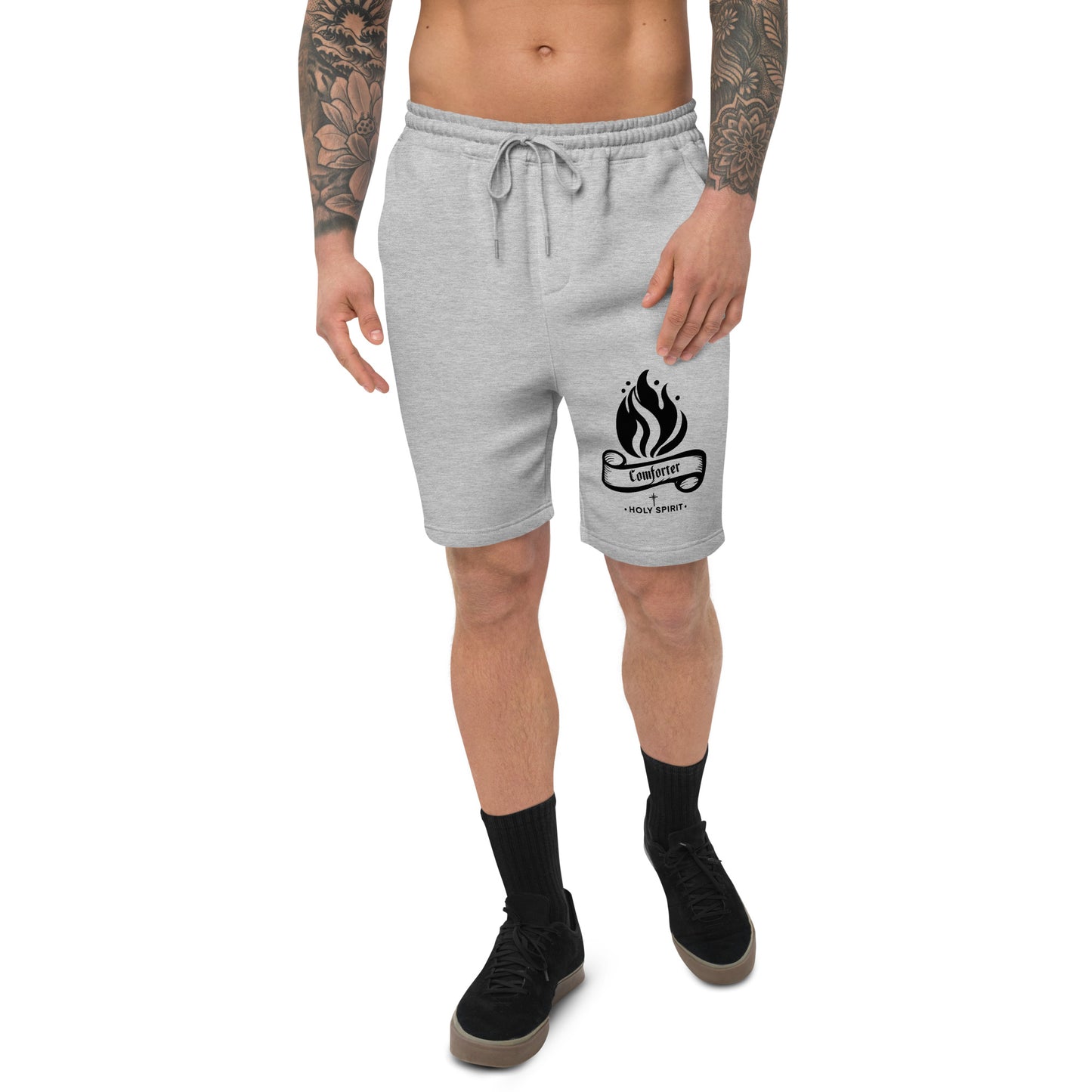 Comforter HOLY SPIRIT Men's fleece shorts