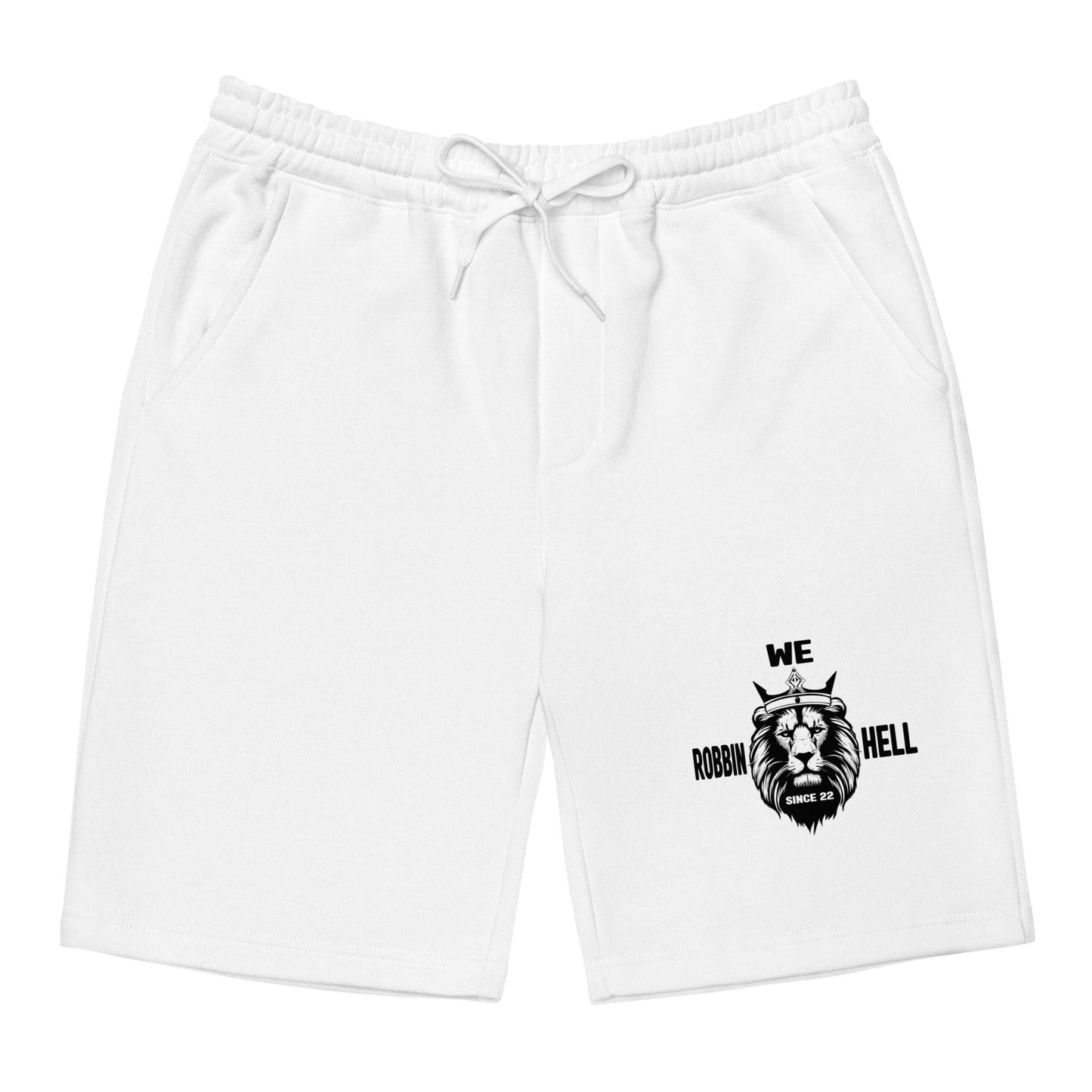 WRH EST 22 LION fleece shorts