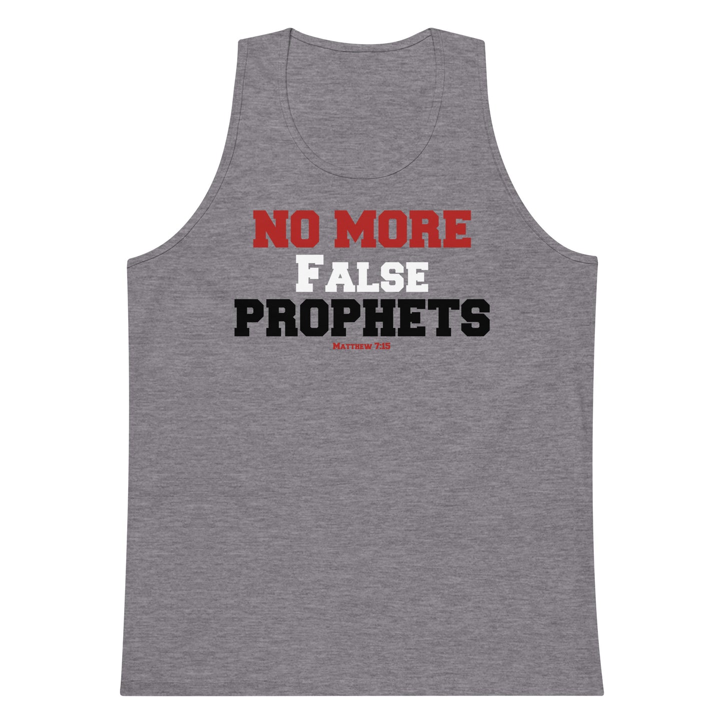 No more false prophets