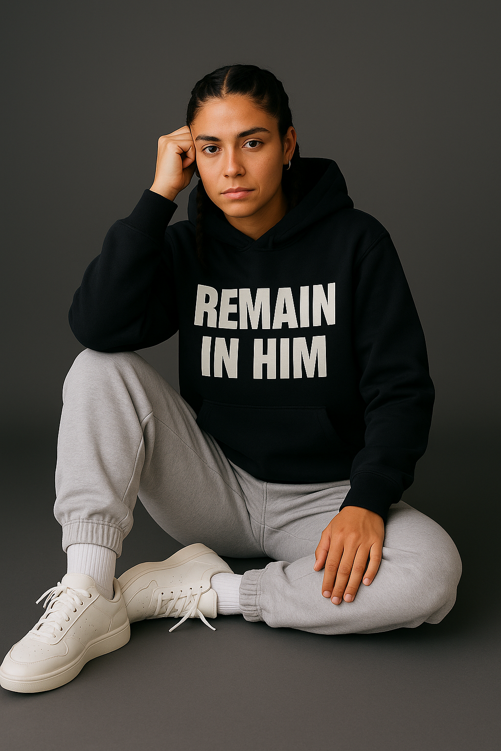REMAIN IN HIM | Faith Hoodie | WRH Apparel