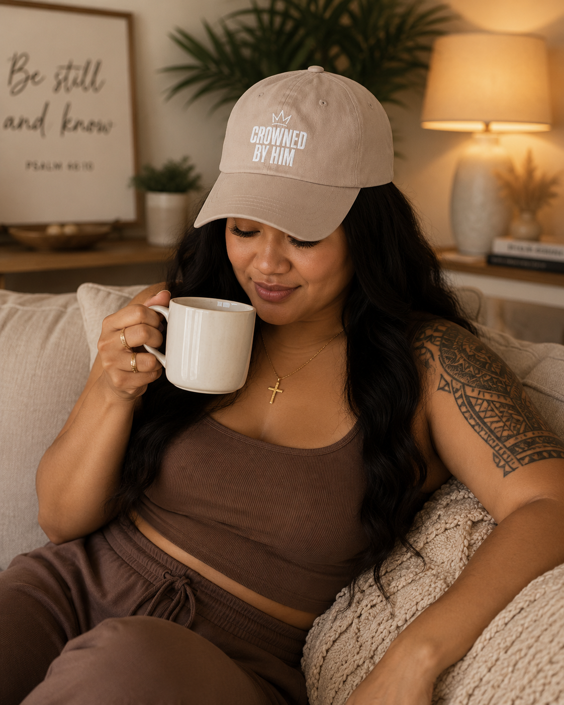 CROWNED BY HIM™ Christian Women's Hat