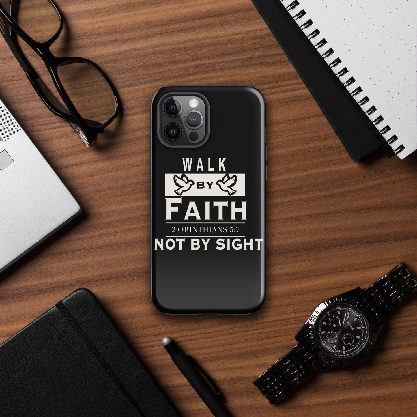 WALK BY FAITH and BY SIGHT iPhone® CASE