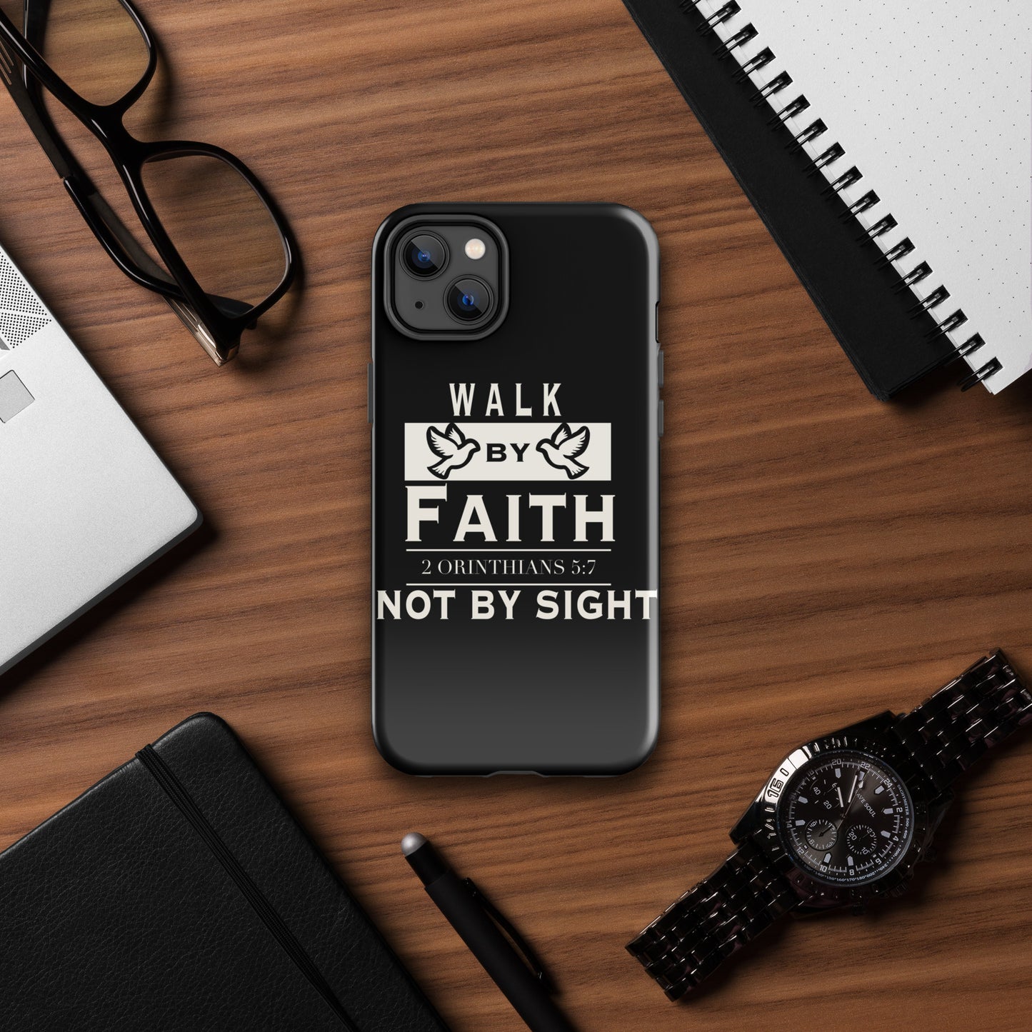 WALK BY FAITH and BY SIGHT iPhone® CASE