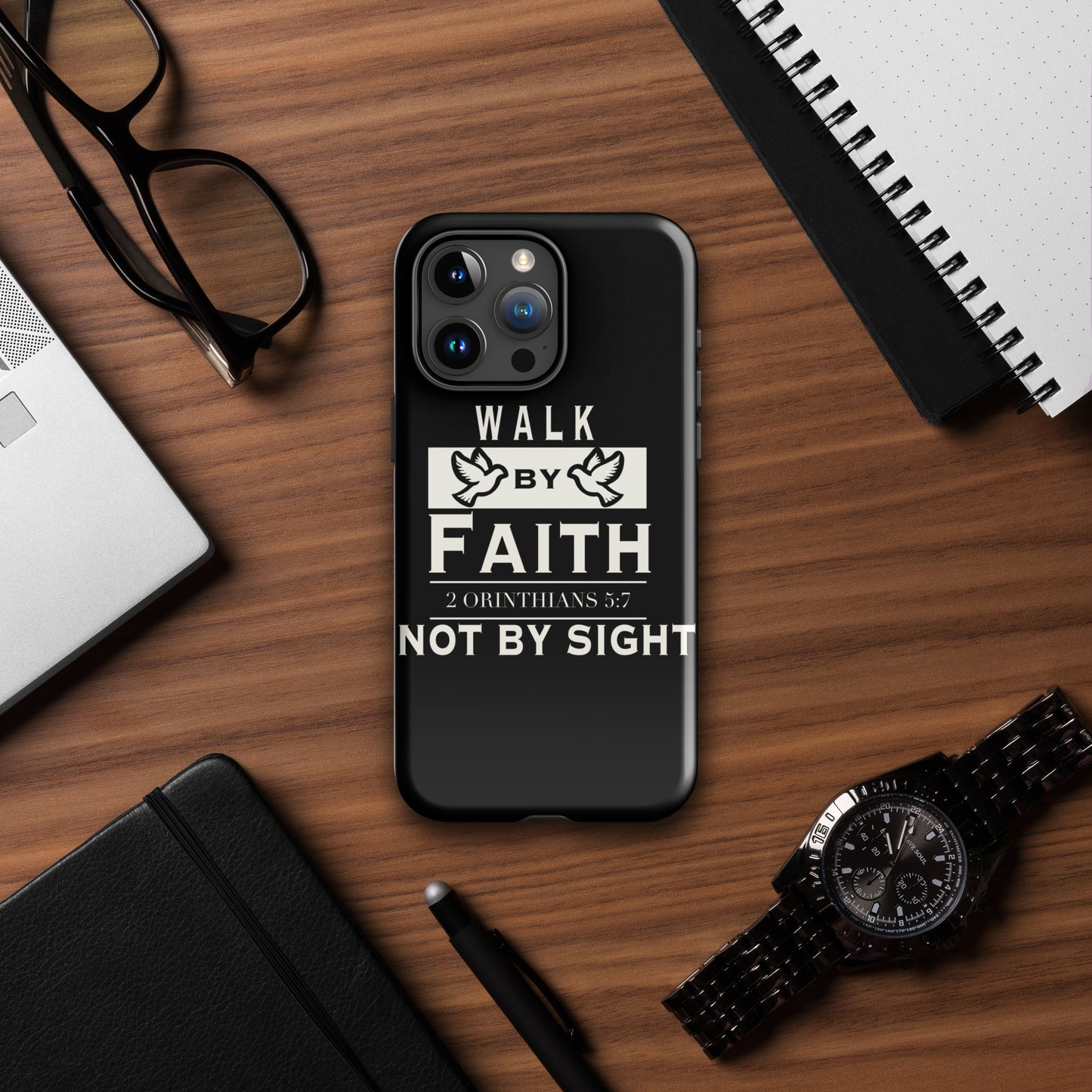 WALK BY FAITH and BY SIGHT iPhone® CASE