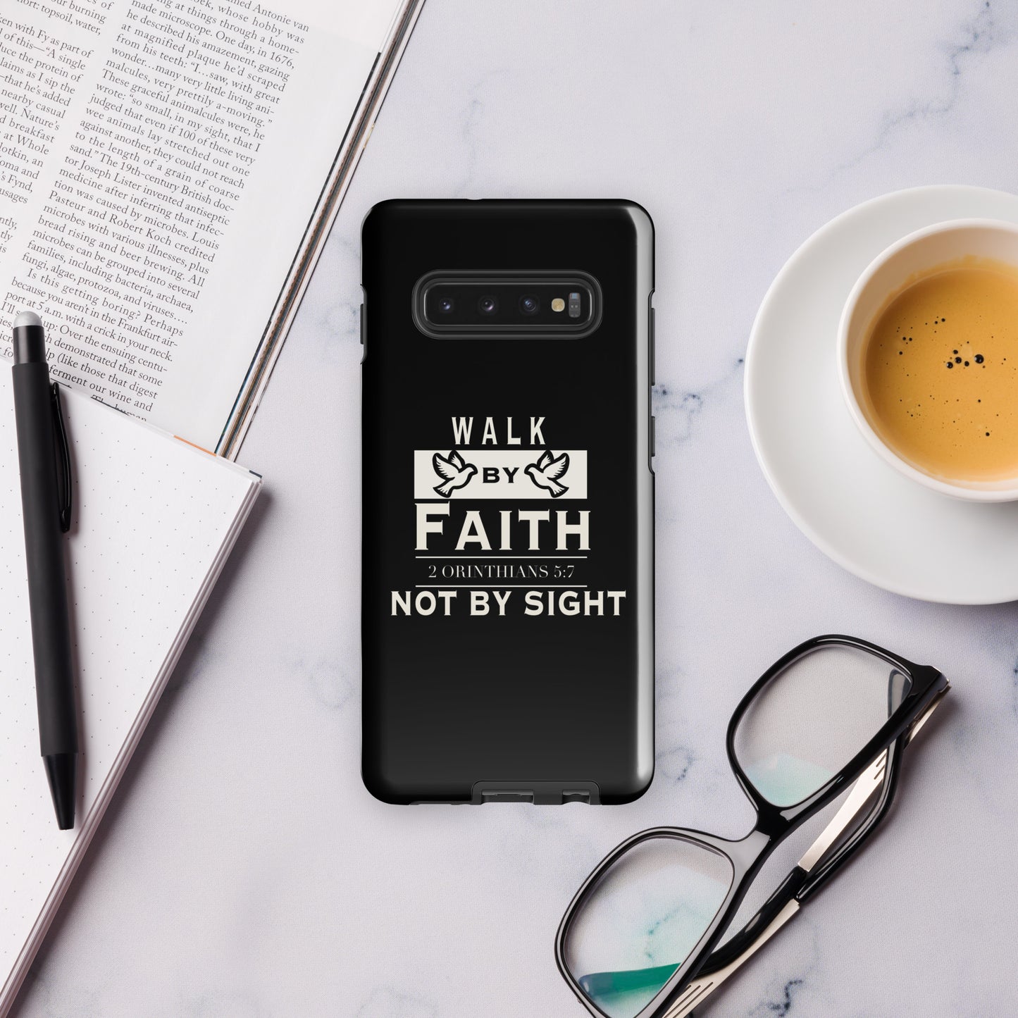 Walk by faith  Samsung® phone case