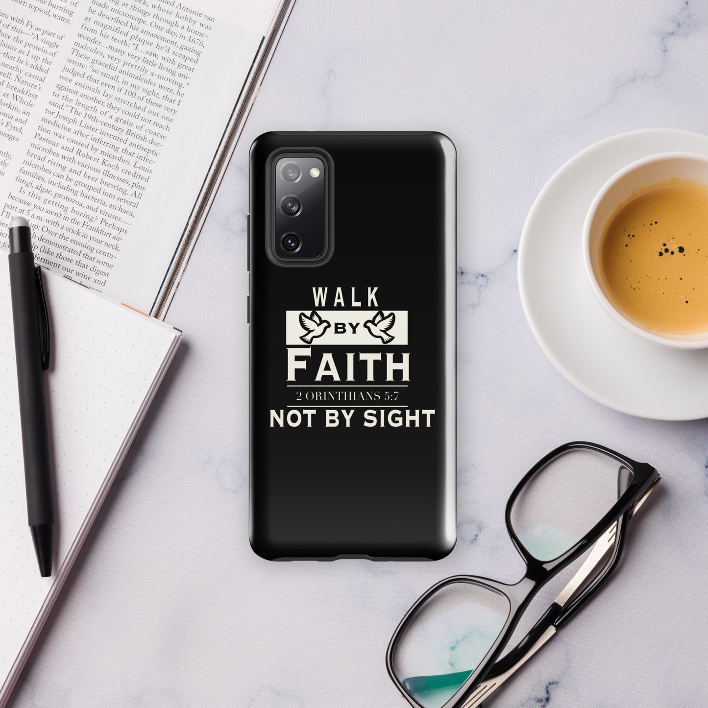 Walk by faith  Samsung® phone case