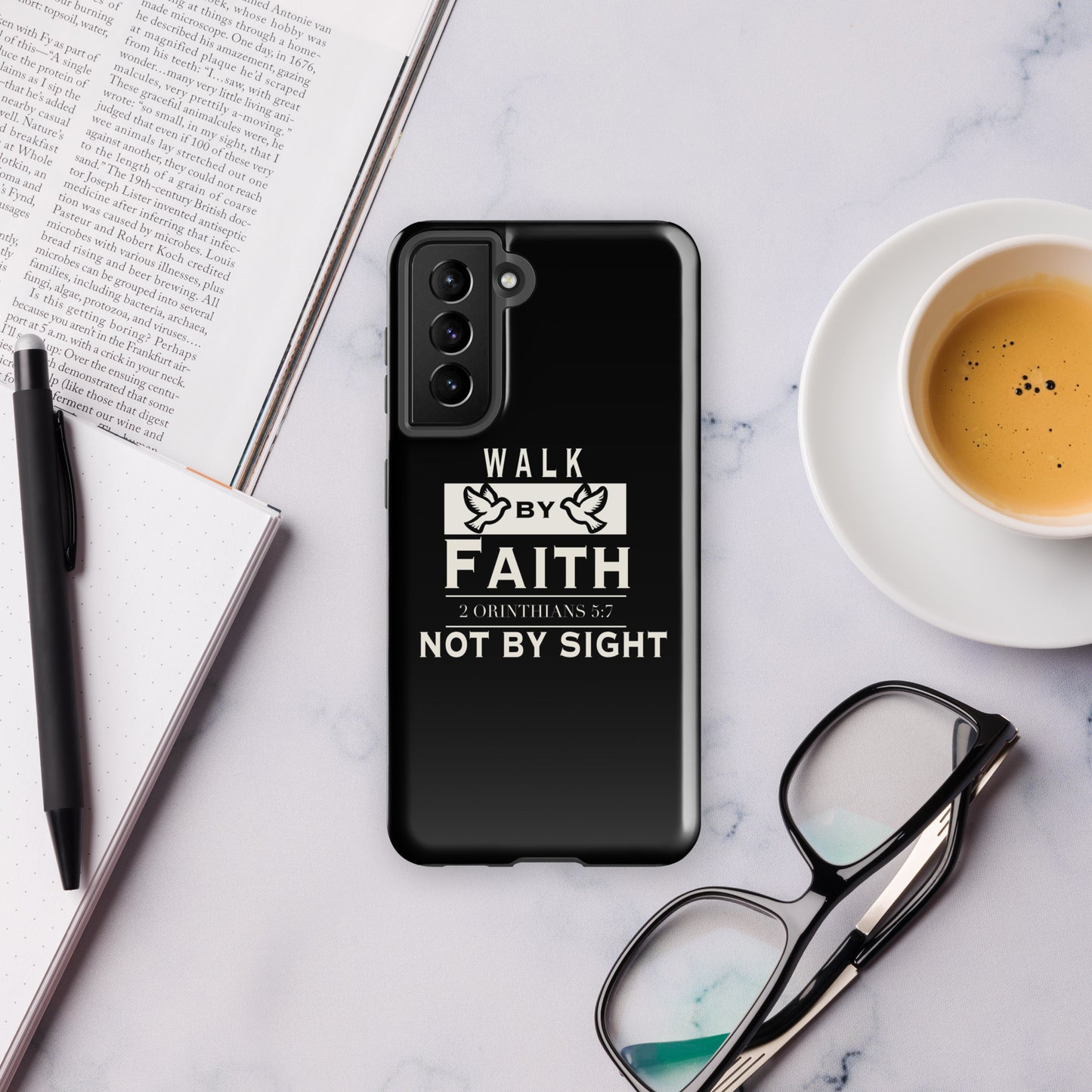 Walk by faith  Samsung® phone case