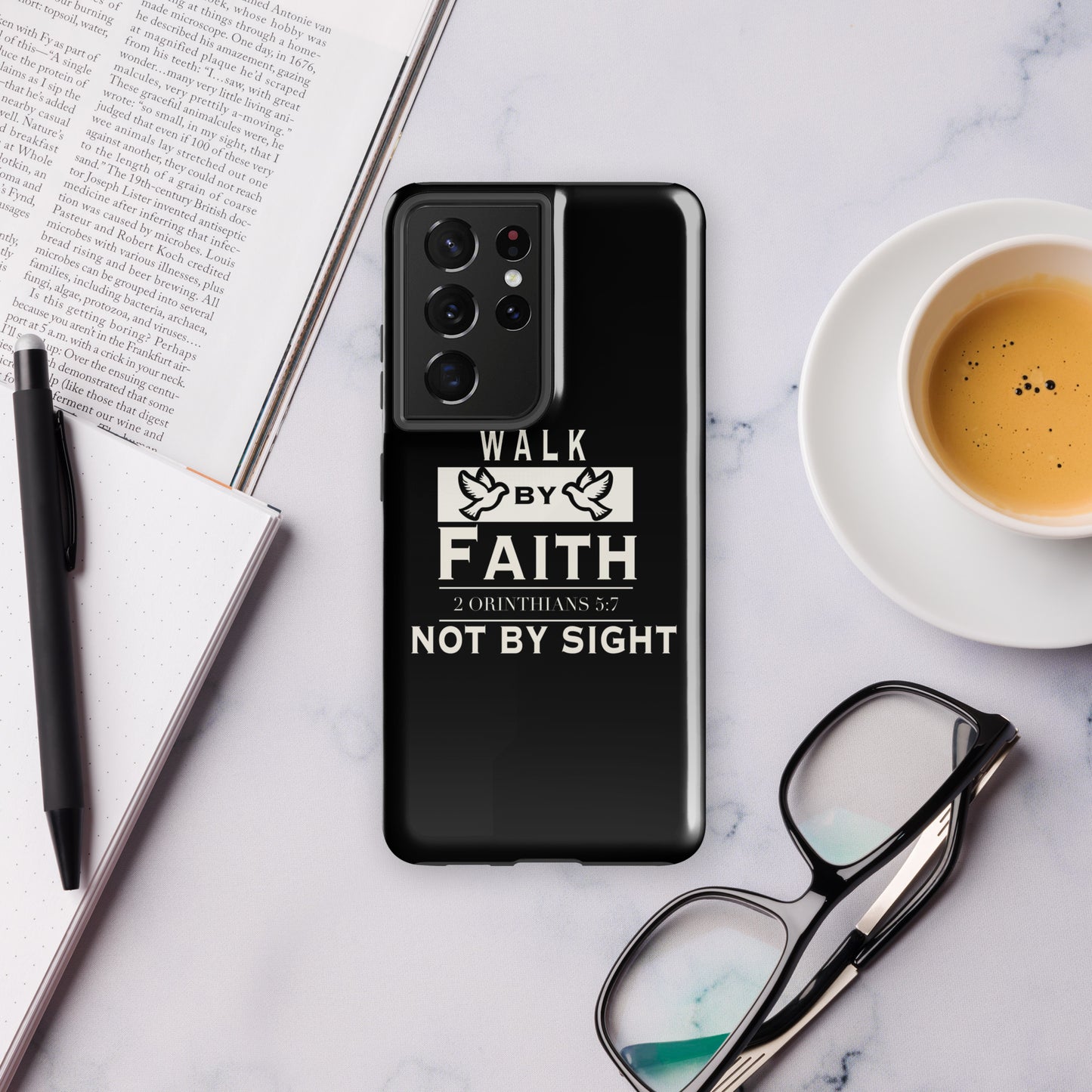 Walk by faith  Samsung® phone case