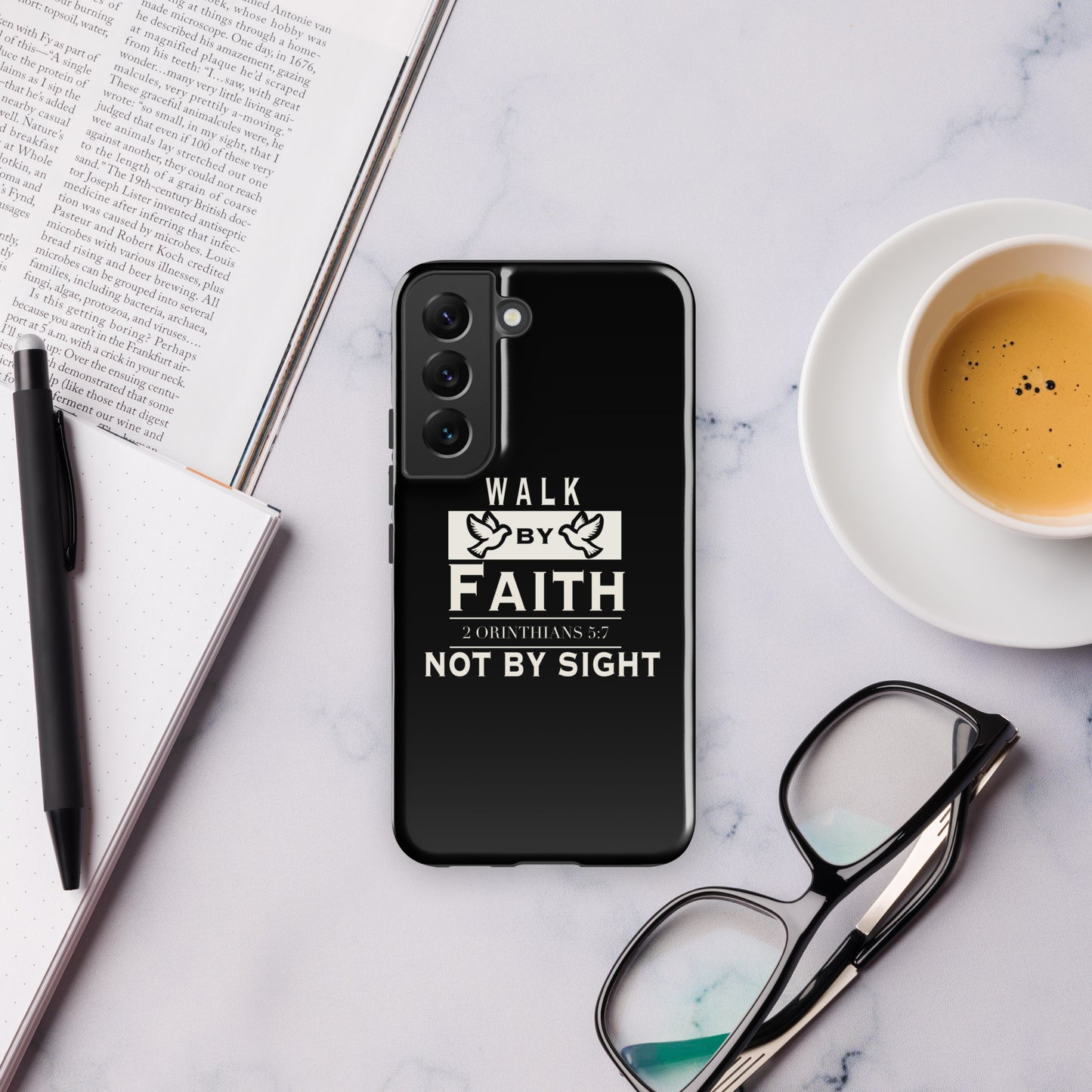 Walk by faith  Samsung® phone case