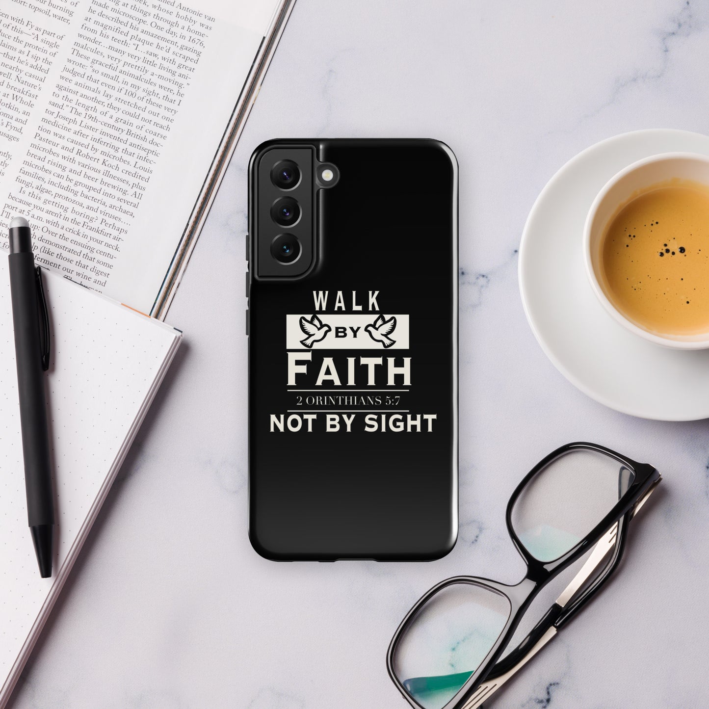 Walk by faith  Samsung® phone case