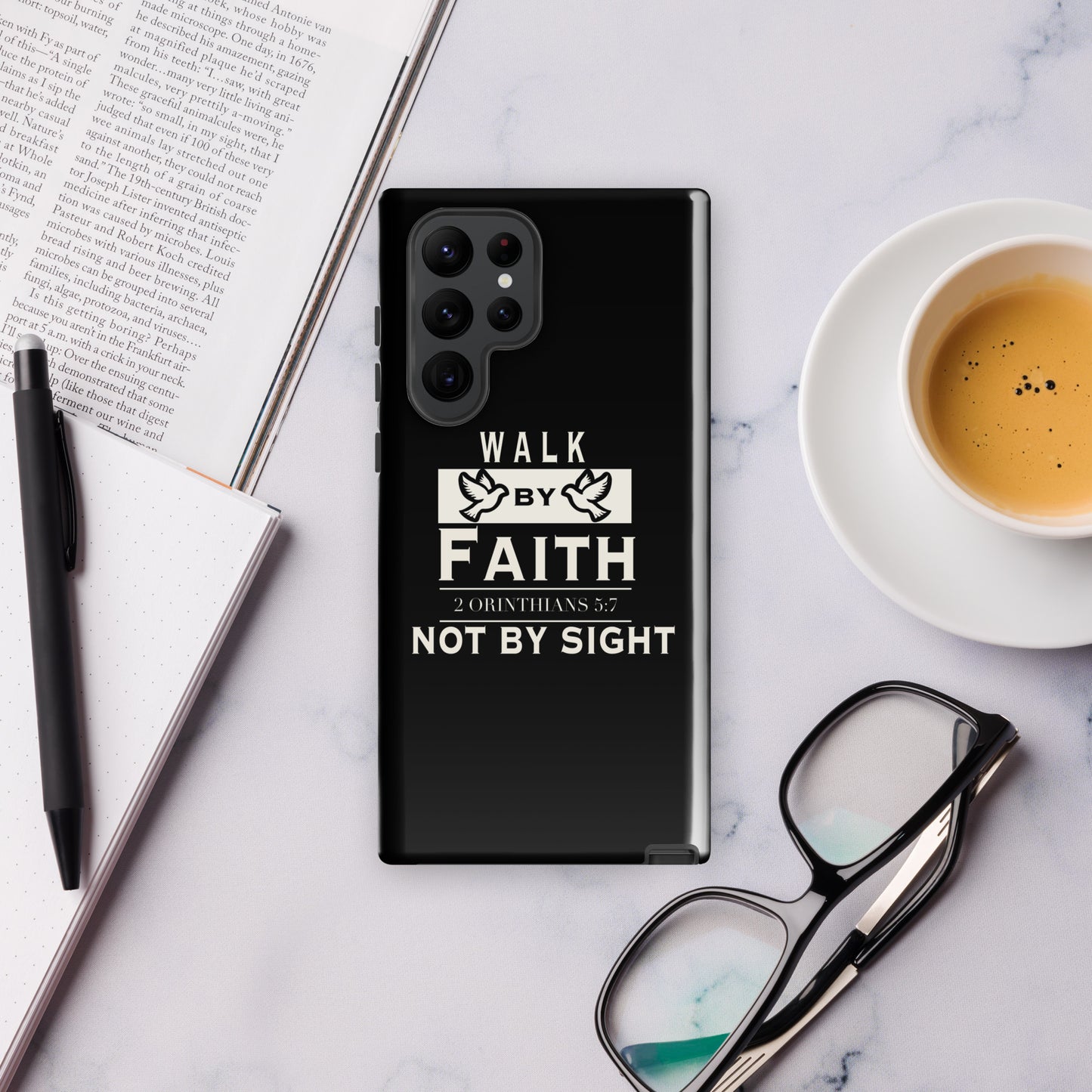 Walk by faith  Samsung® phone case