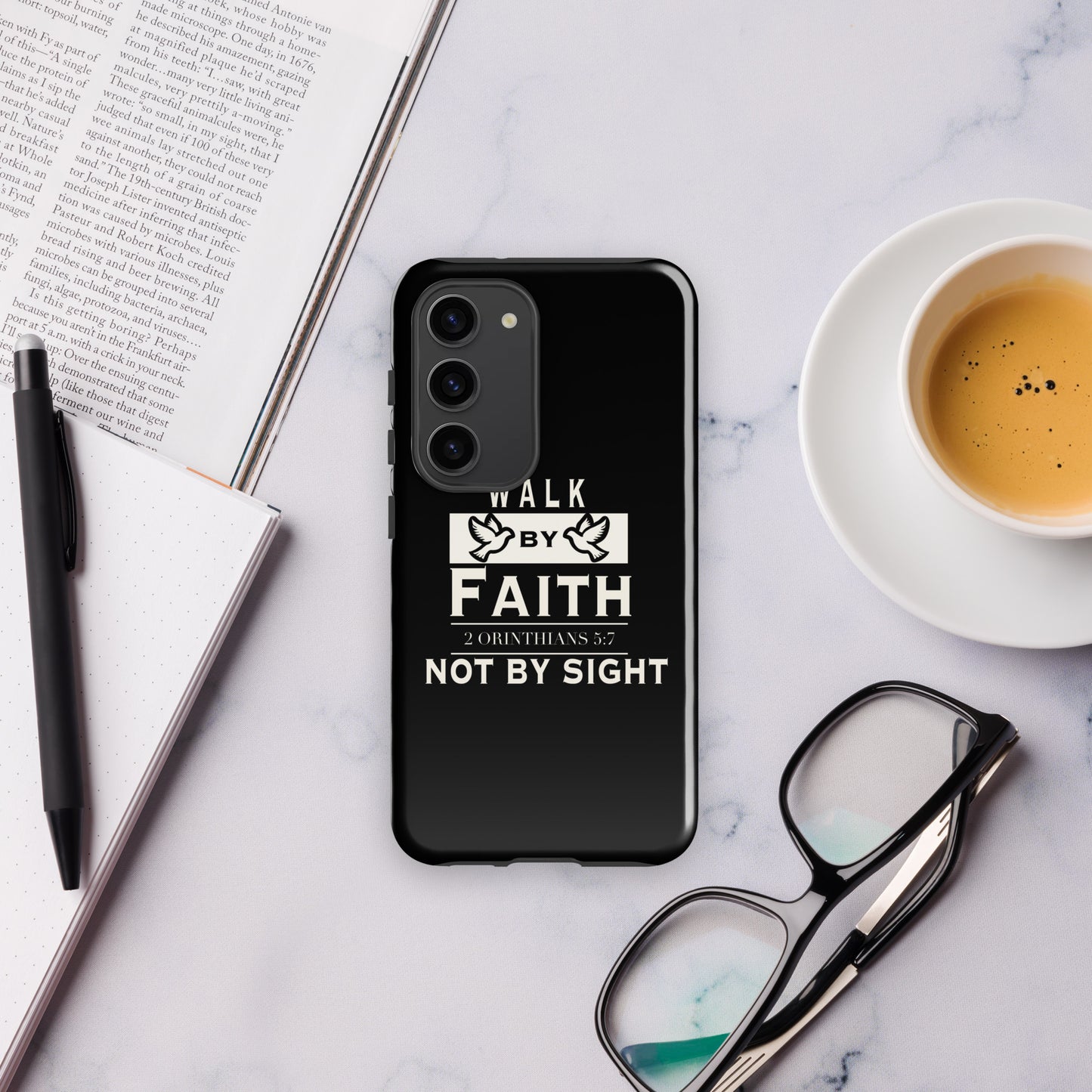 Walk by faith  Samsung® phone case