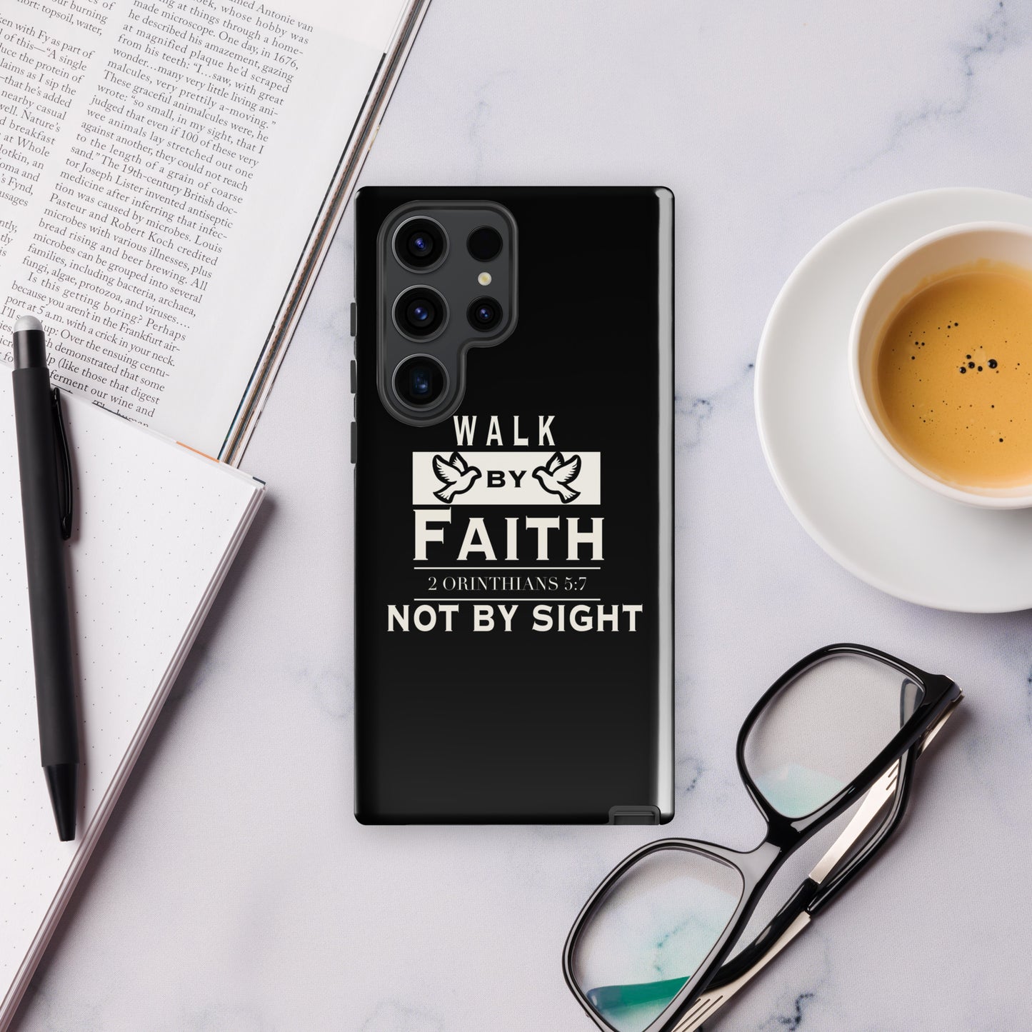 Walk by faith  Samsung® phone case