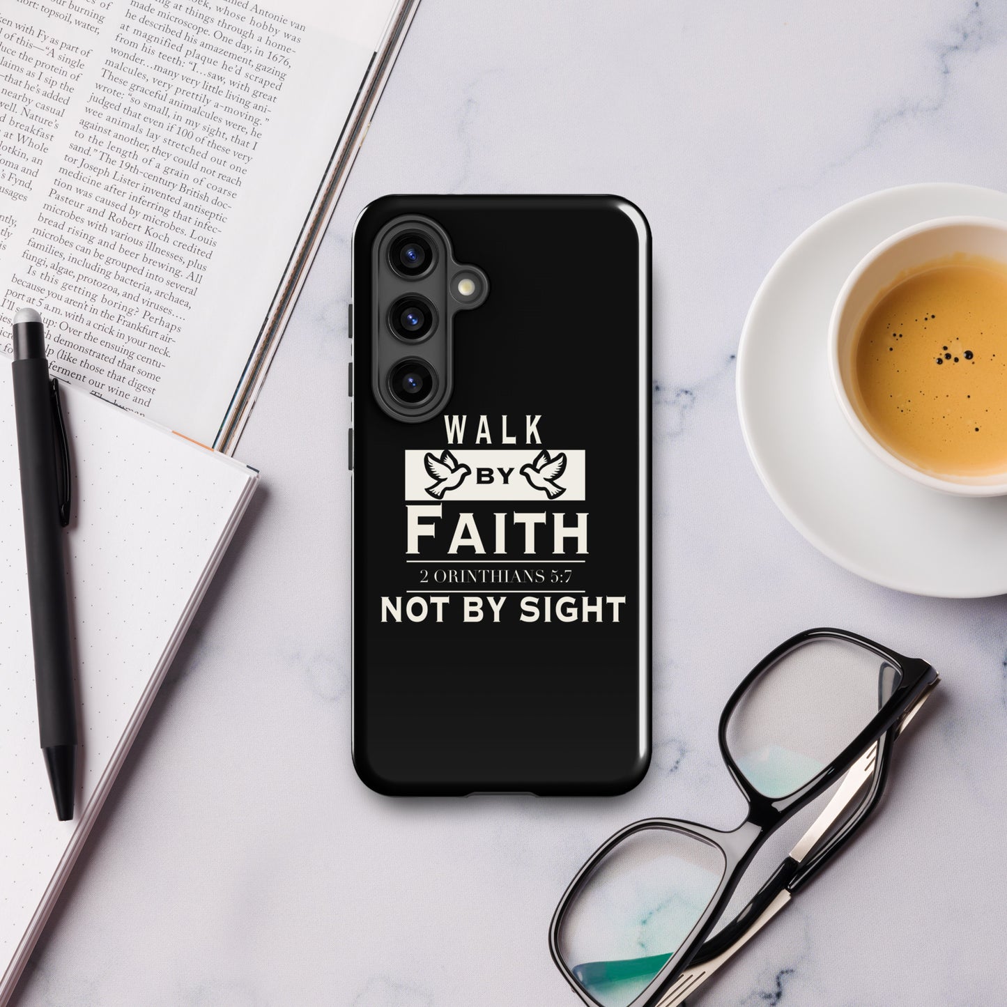 Walk by faith  Samsung® phone case