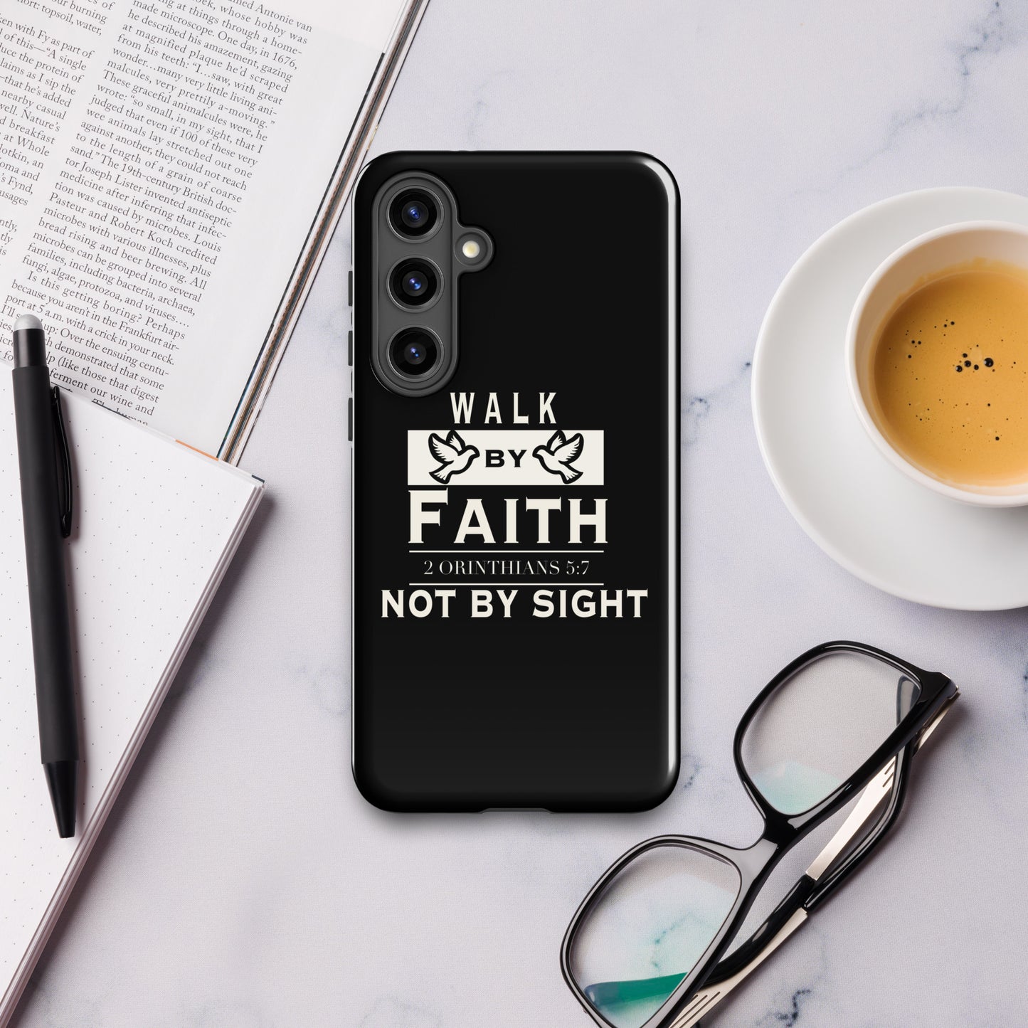 Walk by faith  Samsung® phone case