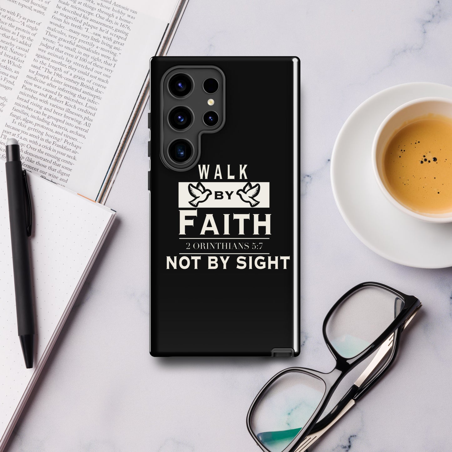 Walk by faith  Samsung® phone case