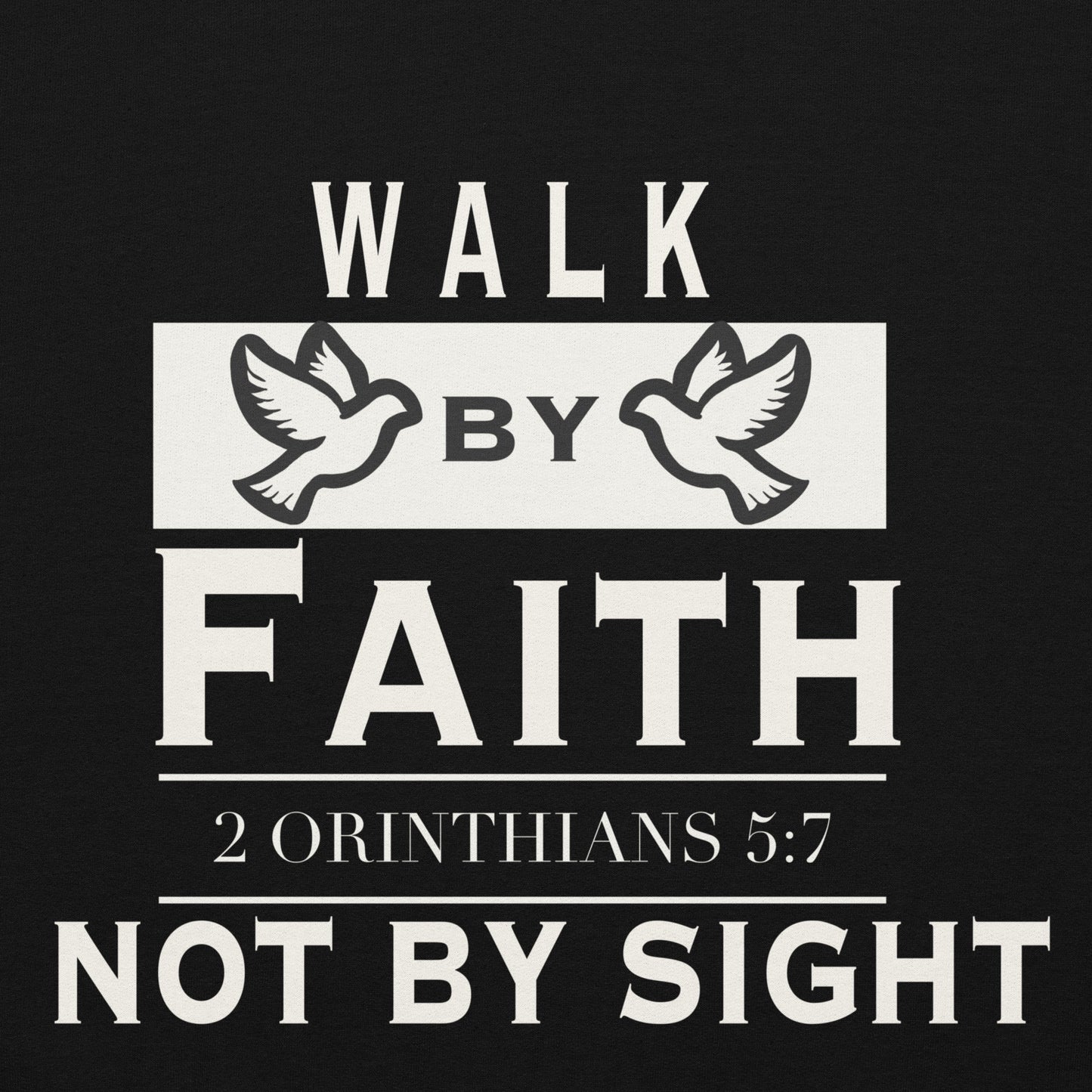 WALK BY FAITH and NOT BY SIGHT hoodie