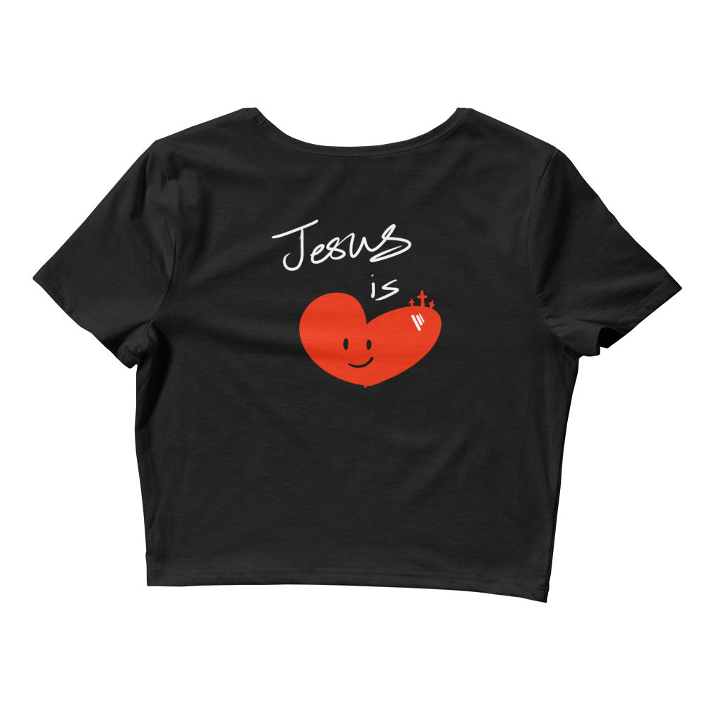 Jesus is Love  crop top