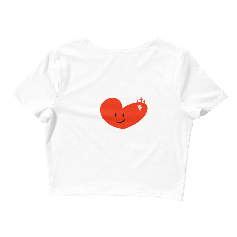 Jesus is Love  crop top